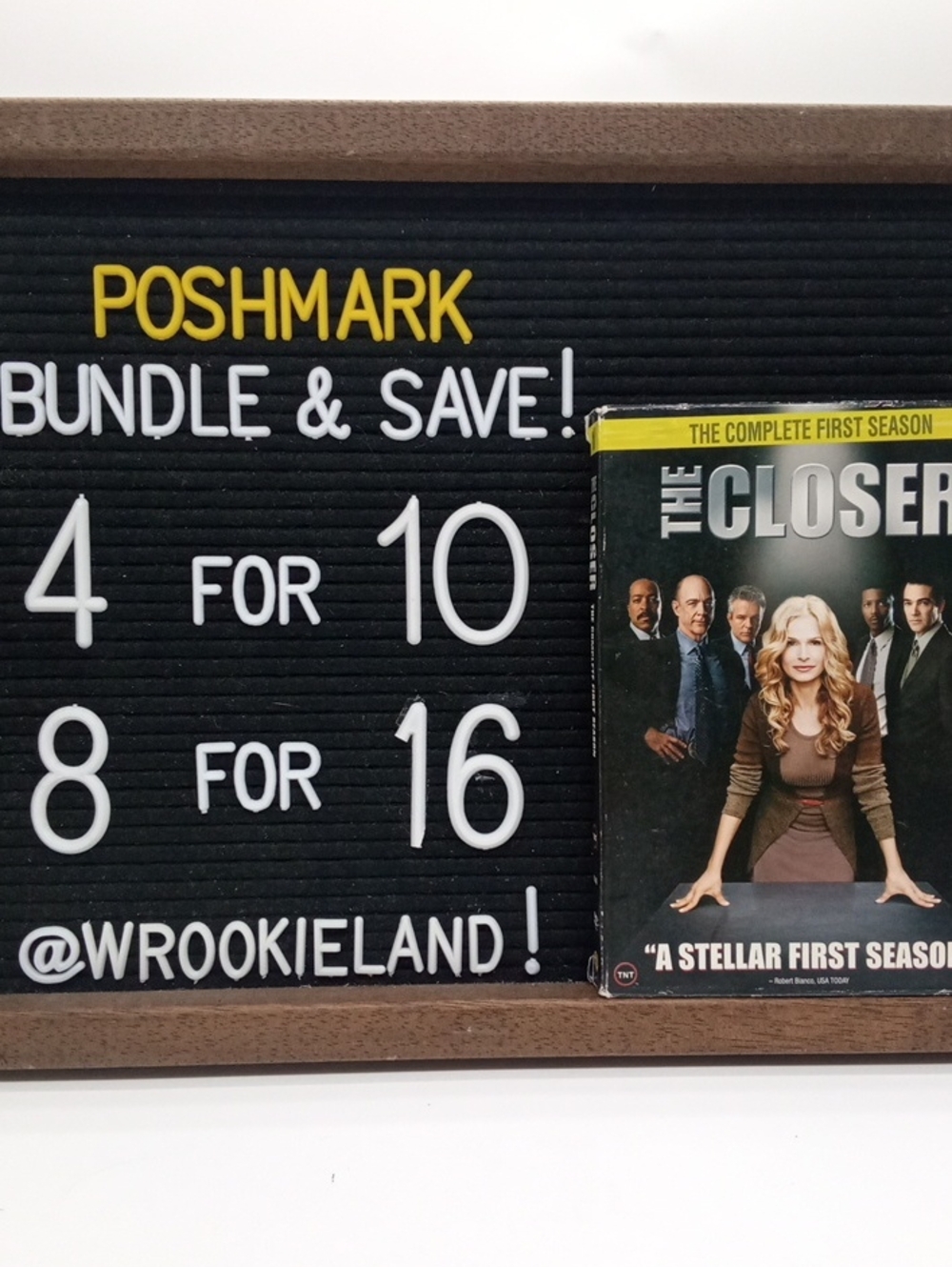 The Closer The Complete First Season DVD#E68